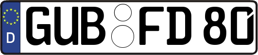 GUB-FD80