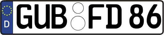 GUB-FD86