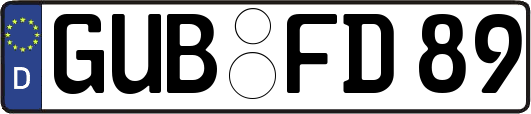 GUB-FD89