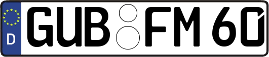 GUB-FM60