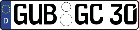 GUB-GC30
