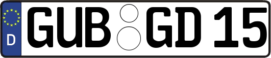 GUB-GD15
