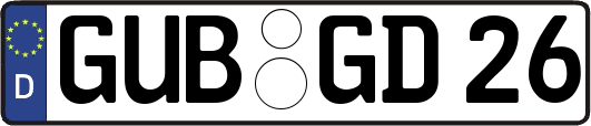 GUB-GD26