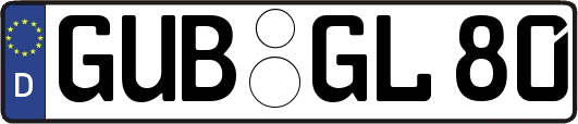 GUB-GL80
