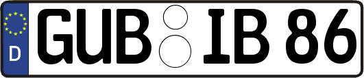GUB-IB86