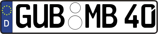 GUB-MB40