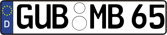 GUB-MB65