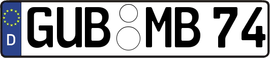 GUB-MB74