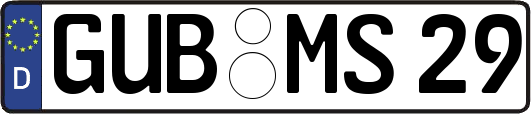 GUB-MS29