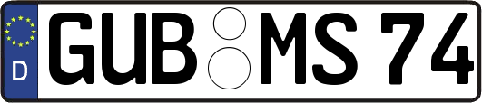 GUB-MS74