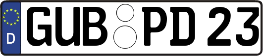 GUB-PD23