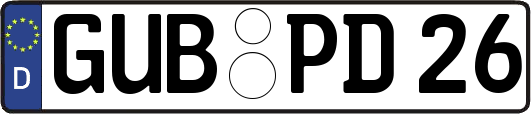 GUB-PD26