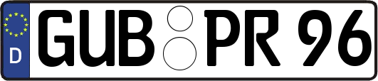 GUB-PR96