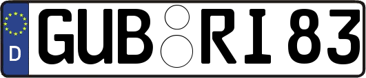 GUB-RI83