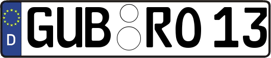 GUB-RO13