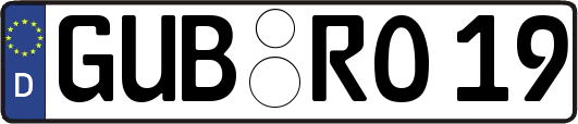 GUB-RO19