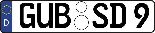 GUB-SD9