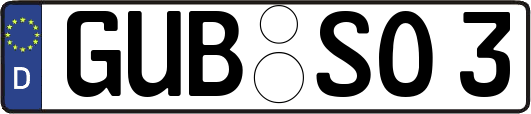 GUB-SO3
