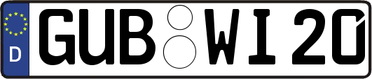 GUB-WI20