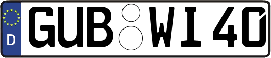 GUB-WI40