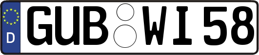 GUB-WI58