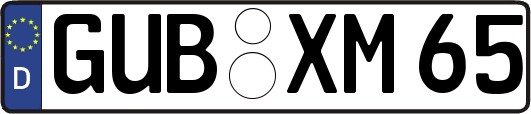 GUB-XM65