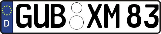 GUB-XM83