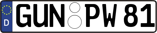 GUN-PW81