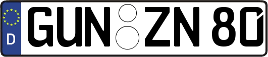 GUN-ZN80
