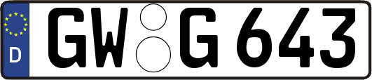 GW-G643