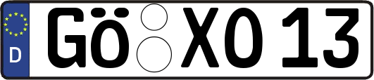 GÖ-XO13