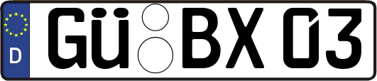 GÜ-BX03