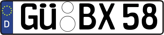 GÜ-BX58