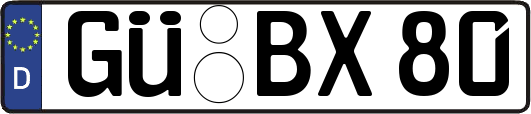 GÜ-BX80