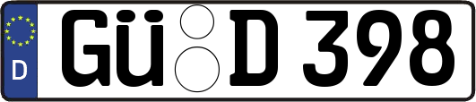 GÜ-D398