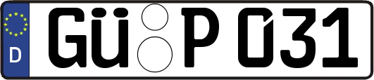 GÜ-P031