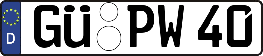 GÜ-PW40
