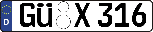 GÜ-X316