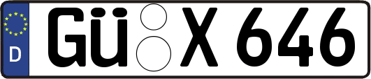 GÜ-X646