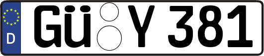 GÜ-Y381