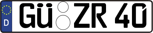 GÜ-ZR40