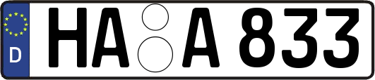 HA-A833