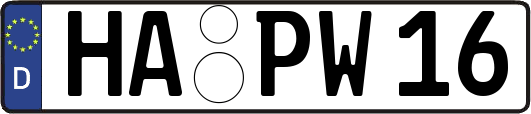 HA-PW16