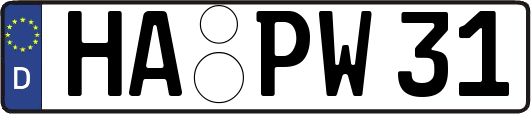 HA-PW31