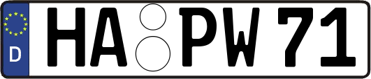HA-PW71