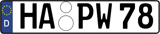 HA-PW78