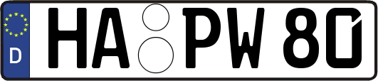 HA-PW80