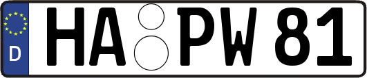 HA-PW81