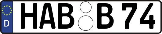 HAB-B74