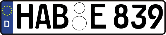 HAB-E839